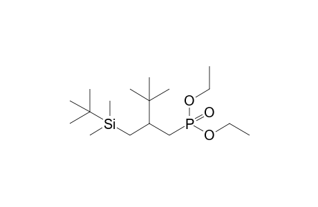 2[(tert-Butyldimethylsilanyl)-methyl]-3,3-dimethylbutyl-phosphonic Acid Diethyl Ester