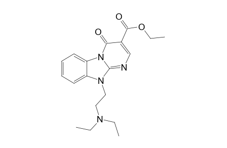 10-(2-Diethylamino-ethyl)-4-oxo-4,10-dihydro-benzo[4,5]imidazo[1,2-a]pyrimidine-3-carboxylic acid ethyl ester