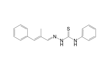 2-(E)-2-Methyl-3-phenylallylidene)-N-phenyl hydrazinecarbothioamide