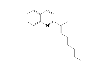 trans-2-(2-Octenyl)quinoline