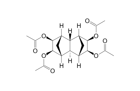 (1R*,2R*,3S*,4S*,5R*,6R*,7S*,8S*,9S*,10R*)-4,5,9,10-Tetraacetoxytetracyclo[6.2.1.1(3,6).0(2,7)]dodecane