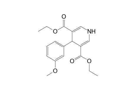 4-(3-methoxyphenyl)-1,4-dihydropyridine-3,5-dicarboxylic acid diethyl ester