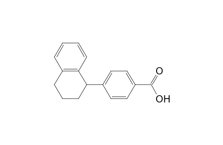 4-(1,2,3,4-tetrahydro-1-naphthyl)benzenoic Acid