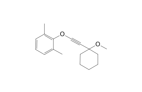 2,6-Dimethylphenyl (1-methoxycyclohexyl)ethynyl ether