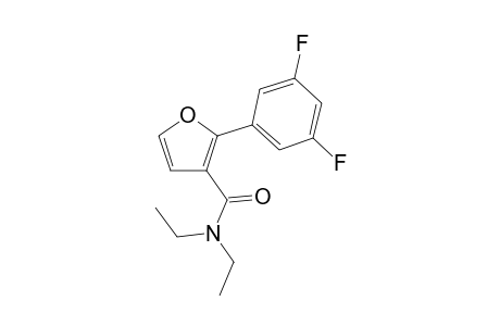 N,N-Diethyl-2-(3,5-difluorophenyl)furan-3-carboxamide