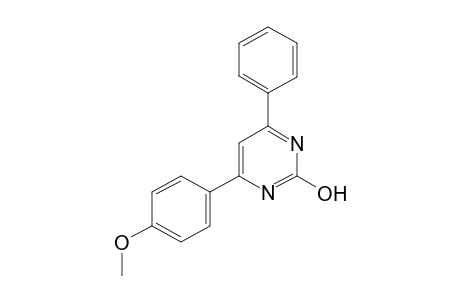 4-(4-Methoxy-phenyl)-6-phenyl-pyrimidin-2-ol
