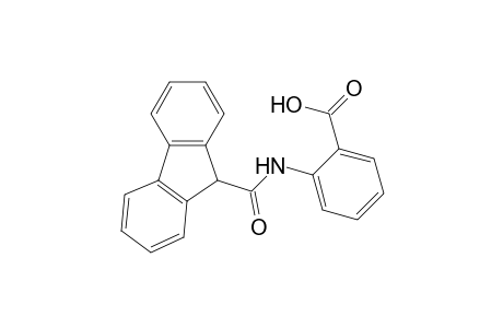 Benzoic acid, 2-[(9H-fluoren-9-ylcarbonyl)amino]-