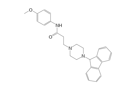 1-piperazinepropanamide, 4-(9H-fluoren-9-yl)-N-(4-methoxyphenyl)-