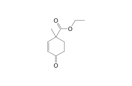 1-METHYL-4-OXO-2-CYCLOHEXEN-1-CARBONSAEURE-ETHYLESTER