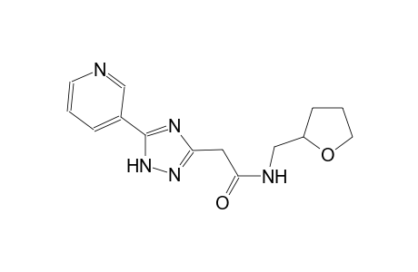 1H-1,2,4-triazole-3-acetamide, 5-(3-pyridinyl)-N-[(tetrahydro-2-furanyl)methyl]-