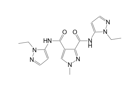 1H-pyrazole-3,4-dicarboxamide, N~3~,N~4~-bis(1-ethyl-1H-pyrazol-5-yl)-1-methyl-