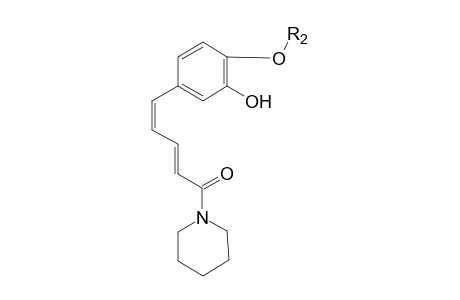 Chavicine-M (demethylenyl-sulfate) isomer 1 MS2