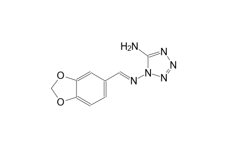 N~1~-[(E)-1,3-benzodioxol-5-ylmethylidene]-1H-tetraazole-1,5-diamine