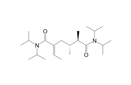 Hexanediamide, 5-ethylidene-2,3-dimethyl-N,N,N',N'-tetrakis(1-methylethyl)-, [R*,R*-(E)]-