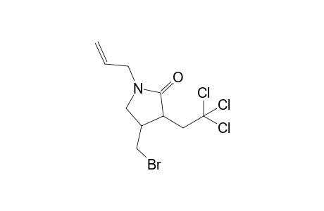 N-Allyl-4-(bromomethyl)-3-(2,2,2-trichloroethyl)-2-pyrrolidone