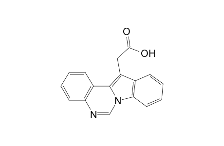 2-(12-indolo[1,2-c]quinazolinyl)acetic acid