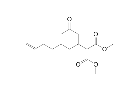 Dimethyl 2-[3-(But-3-enyl-5-oxocyclohexyl]malonate