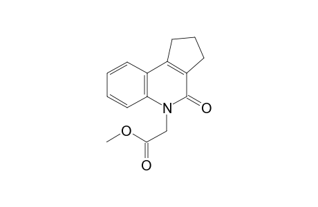 (4-Oxo-1,2,3,4-tetrahydrocyclopenta[c]quinolin-5-yl)acetic acid, methyl ester