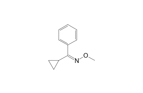 Cyclopropyl phenyl ketoxime methyl ether