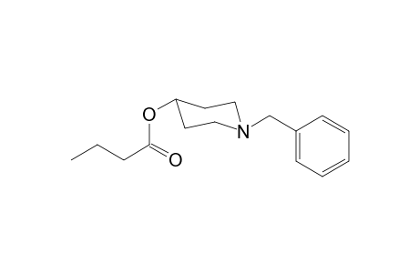 1-Benzylpiperidin-4-yl butanoate