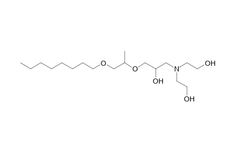 1-Bis(2-hydroxy-ethylamino)-3-(1-methyl-2-octyloxy-ethoxy)-2-propanol