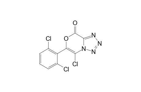 5-Chloro-6-(2,6-dichlorophenyl)-8H-tetrazolo[5,1-c][1,4]oxazin-8-one