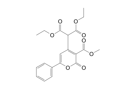Diethyl 3-Methoxycarbonyl-6-phenyl-2-oxo-2H-pyran-4-ylmalonate