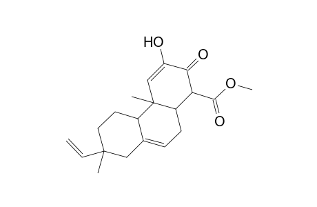 1-Phenanthrenecarboxylic acid, 7-ethenyl-1,2,4a,4b,5,6,7,8,10,10a-decahydro-3-hydroxy-4a,7-dimethyl-2-oxo-, methyl ester, [1S-(1.alpha.,4a.beta.,4b.alpha.,7.alpha.,10a.alpha.)]-