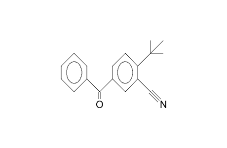 4-tert-Butyl-3-cyano-benzophenone