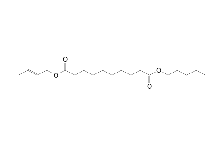 Sebacic acid, but-2-enyl pentyl ester