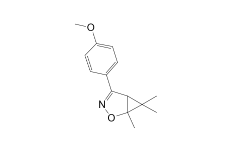 4-(4-Methoxyphenyl)-1,6,6-trimethyl-2-oxa-3-azabicyclo[3.1.0]hex-3-ene