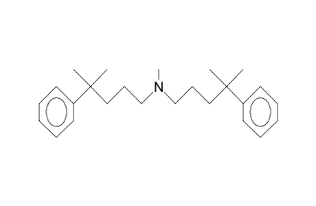 N,N-Bis(4-methyl-4-phenyl-pentyl)-methylamine