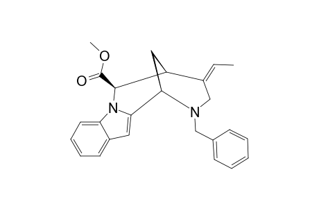 METHYL_5-BENZYL-3-(E)-ETHYLIDENE-1,2,3,4,5,6-HEXAHYDRO-2,6-METHANO-[1.4]-DIAZOCINO-[1.2-A]-INDOLE-1-ALPHA-CARBOXYLATE