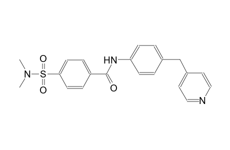 benzamide, 4-[(dimethylamino)sulfonyl]-N-[4-(4-pyridinylmethyl)phenyl]-