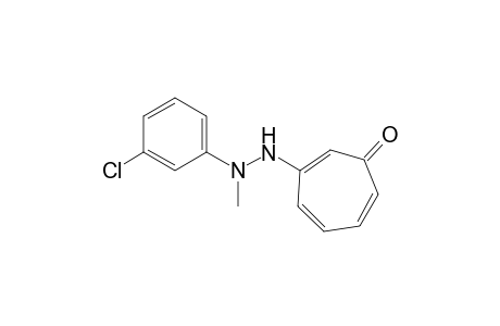 3-[2-(3-Chlorophenyl)-2-methylhydrazino]tropone