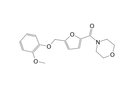 4-{5-[(2-methoxyphenoxy)methyl]-2-furoyl}morpholine