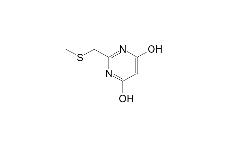 2-((methylthio)methyl)pyrimidine-4,6-diol