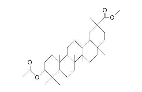 Methyl 3b-acetoxy-18.beta.-olean-12-en-29-oate