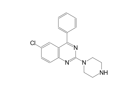 6-chloro-4-phenyl-2-(1-piperazinyl)quinazoline