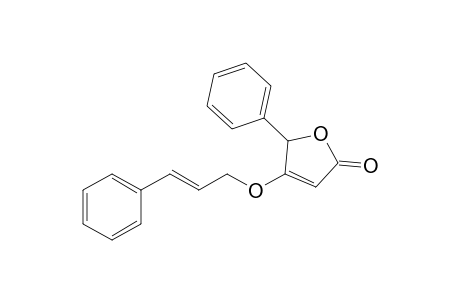 2-Phenyl-3-[(E)-3-phenylprop-2-enoxy]-2H-furan-5-one