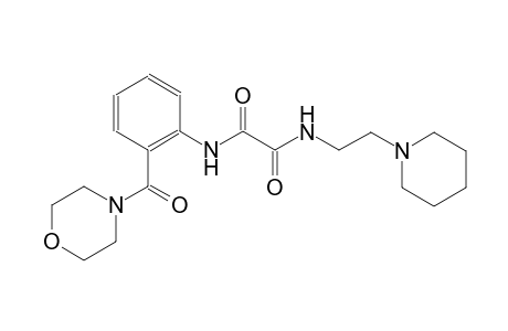 ethanediamide, N~1~-[2-(4-morpholinylcarbonyl)phenyl]-N~2~-[2-(1-piperidinyl)ethyl]-