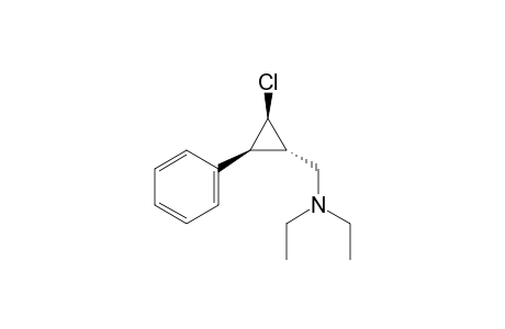 (1S*,2R*,3S*)-2-Chloro-1-(N,Ndiethylaminomethyl)-3-phenylcyclopropane