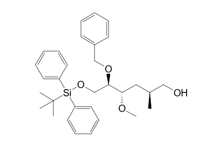 (2S,4S,5R)-5-Benzyloxy-6-(tert-butyldiphenylsilyl)oxy-4-methoxy-2-methyl-1-hexanol