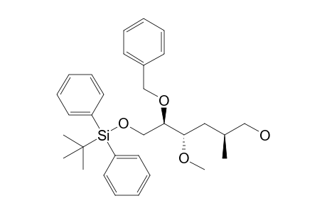 (2S,4S,5R)-5-Benzyloxy-6-(tert-butyldiphenylsilyl)oxy-4-methoxy-2-methyl-1-hexanol