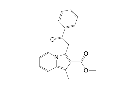 METHYL-3-BENZOYLMETHYL-1-METHYLINDOLIZINE-2-CARBOXYLATE
