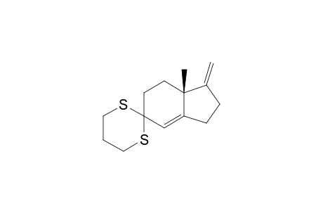 1-Methylene-7a-methyl-5-spiro[1',3'-dithiane]-3a,4-didehydroindane
