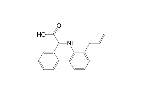 Benzeneacetic acid, .alpha.-[[2-(2-propenyl)phenyl]amino]-