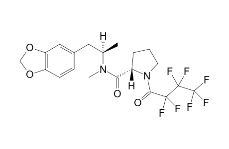 MDMA, N-HFBP derivative