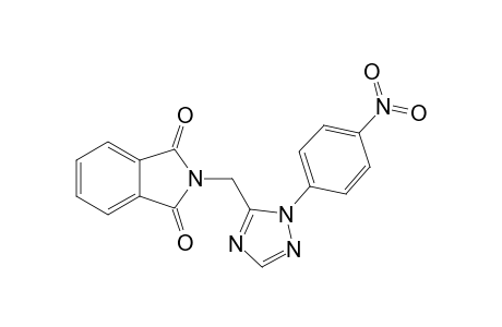5-[(N-Phthalimido)methyl]-1-(p-nitrophenyl)-1,2,4-triazole