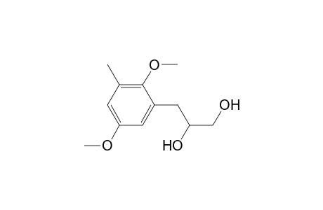 3-(2,5-dimethoxy-3-methyl-phenyl)propane-1,2-diol